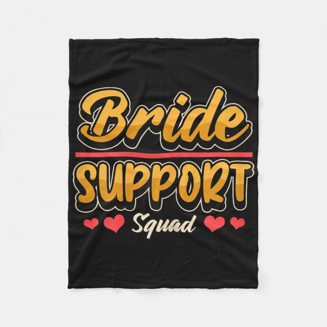 Manta Polar Hen Night Hen Fiesta Bried Support Squad (Anverso)
