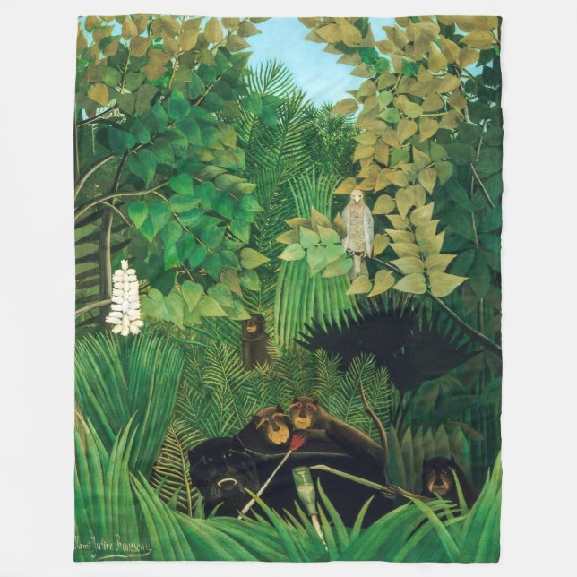 Manta Polar Henri Rousseau (Anverso)