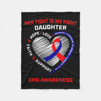 Manta Polar Her Fight Daughter Chd Awareness Heart Disease Gra