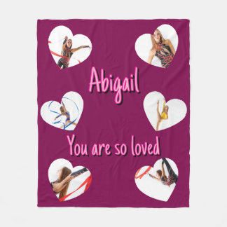 Manta Polar Her Valentine’s Day 6 Heart Shaped Photos Collage