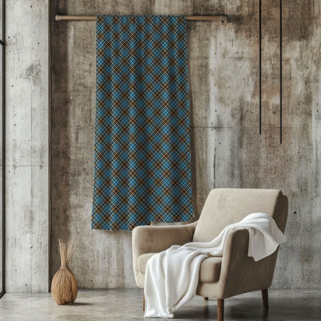 Manta Polar Herencia Tartán para una vida estilo cabaña (Heritage Tartan Blanket for Cabin-Style Living)