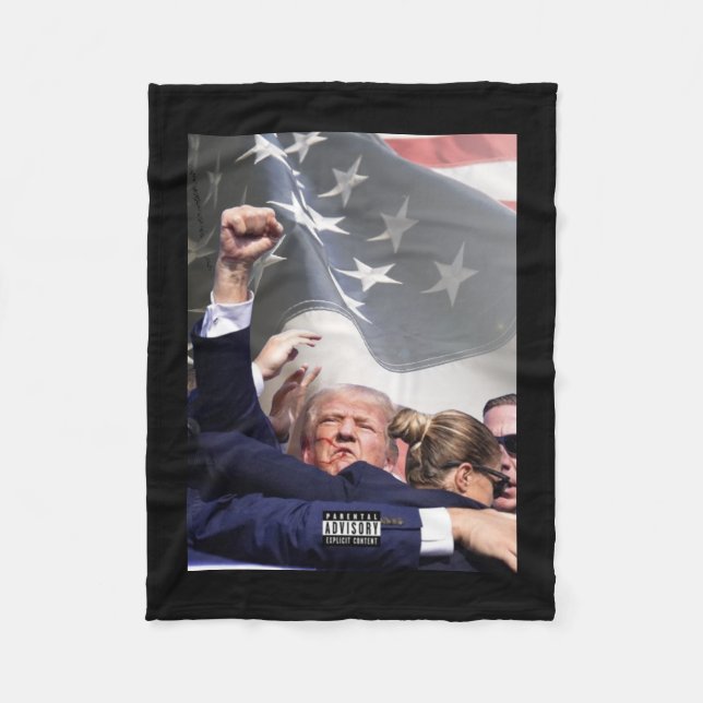 Manta Polar Herido En Tiroteo En El Mitin De Pennsylvania (Anverso)