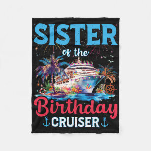 Manta Polar Hermana De Birthday Cruiser Funny Cruise Birthd
