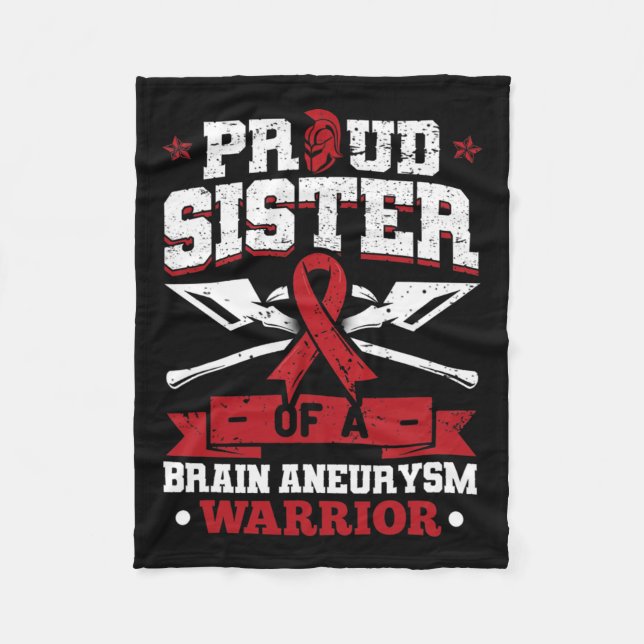 Manta Polar Hermana De Un Guerrero Del Aneuralismo Cerebro De  (Anverso)