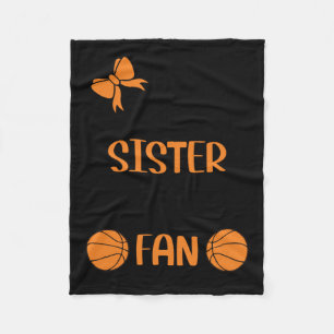 Manta Polar Hermana menor mayor fanática del baloncesto