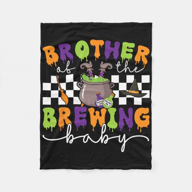 Manta Polar Hermano De Los Halloween Hombres Mujeres Niños (Anverso)