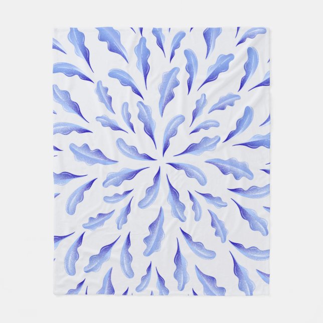 Manta Polar Hermosa cubierta de diseño (Anverso)