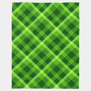 Manta Polar Hermosa cubierta verde de árbol grande