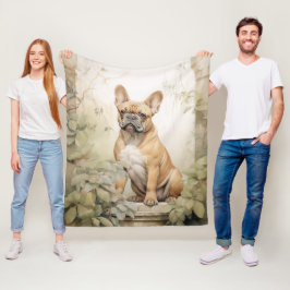 Manta Polar Hermosa Frenchie