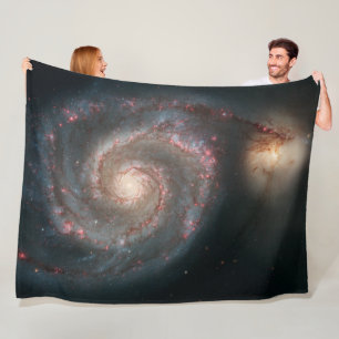 Manta Polar Hermosa Galaxia Whirlpool
