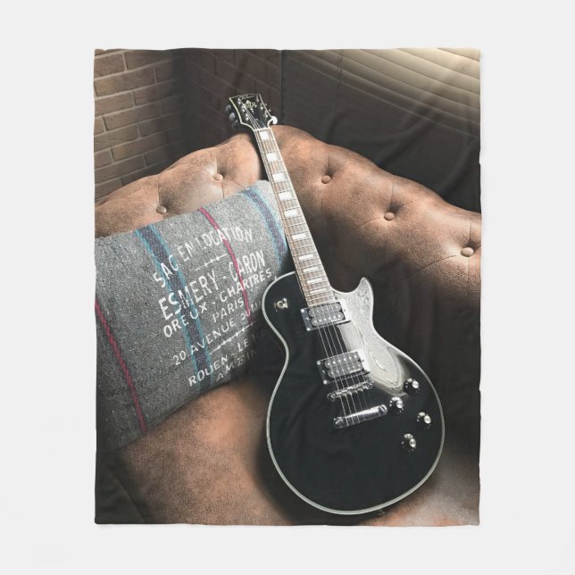 Manta Polar Hermosa guitarra acústica (Anverso)