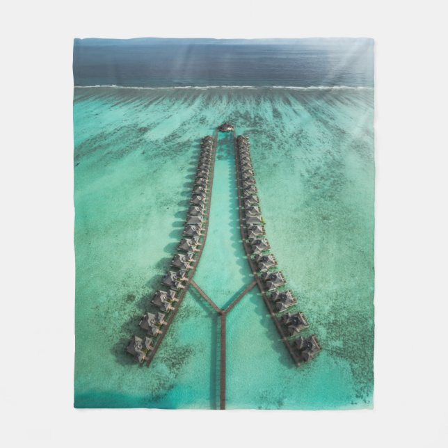 Manta Polar Hermosa vida marina (Anverso)