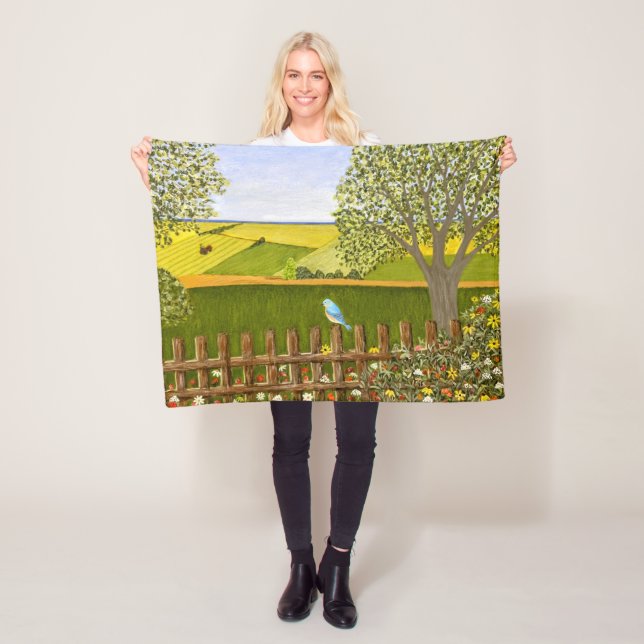 Manta Polar Hermosa vista (In situ)