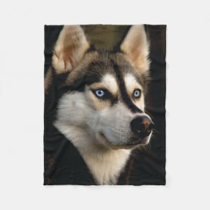 Manta Polar Hermoso Cojín decorativo Husky
