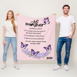 Manta Polar Hermoso Día de la Madre Madre