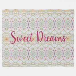 Manta Polar Hermoso diseño con patrones