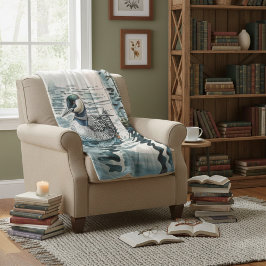 Manta Polar hermoso globo sobre el agua en acuarela