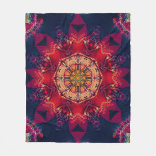 Manta Polar Hermoso kaleidoscopio sin fisuras ilustrativo