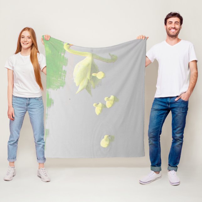 Manta Polar Hermoso lago Swan (In situ)