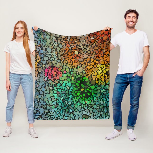 Manta Polar Hermoso mosaico (In situ)