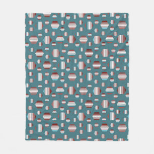 Manta Polar Hermoso patrón de verano