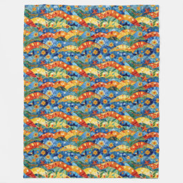 Manta Polar Hermoso Resumen Diseño de Patrones sin Marea