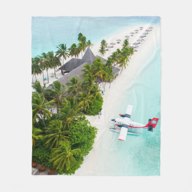 Manta Polar Hermosos animales marinos (Anverso)