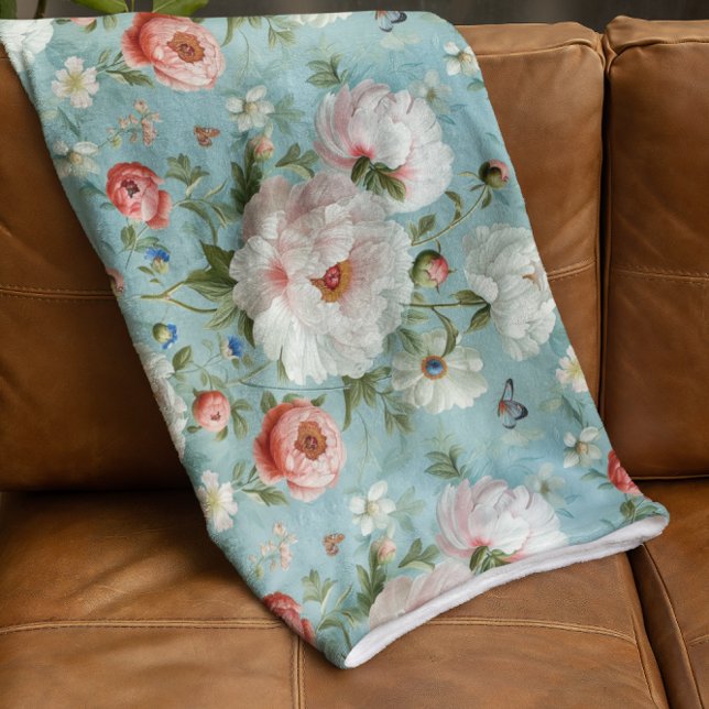 Manta Polar Hermosos pueblos blancos y rojos (Subido por el creador)