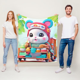 Manta Polar Héroe de Entrega de Hámster