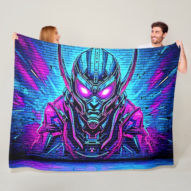 Manta Polar Heroico Cyberpunk Vibe (In situ)