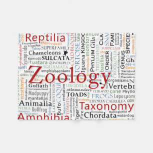 Manta Polar Herpetología en tipografía