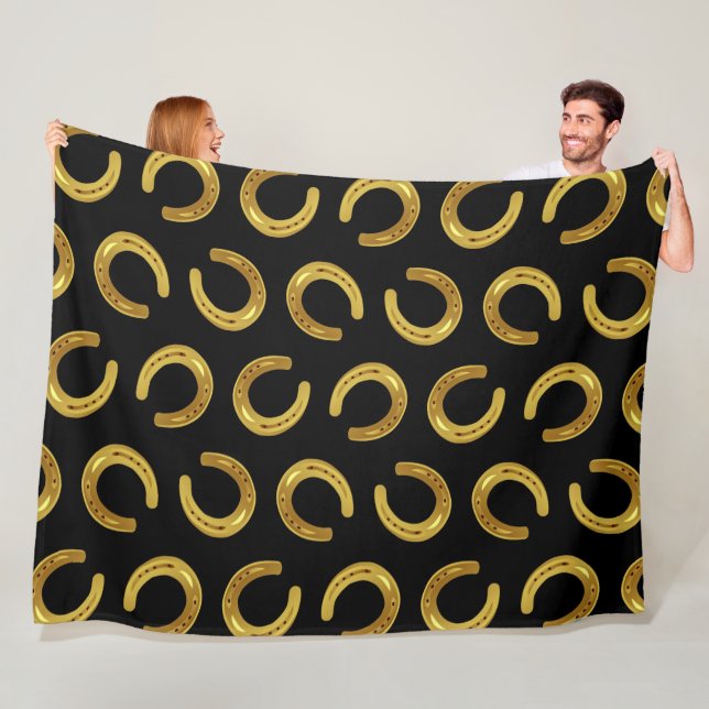 Manta Polar Herradura de oro (In situ)