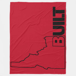 Manta Polar Híbrido Idaho Construido Fleece Blanket