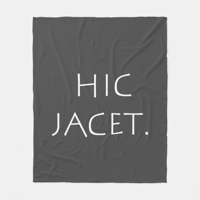 Manta Polar Hic jacet (Anverso)