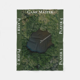 Manta Polar Hidden Woodland Lake Tabletop Gaming Map TTRPG