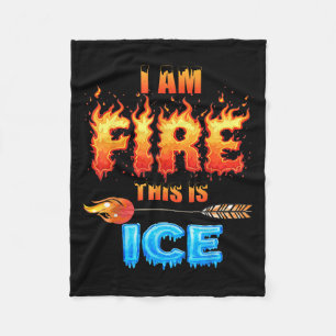 Manta Polar Hielo Gracioso Esto Es Vestido De Fuego Mamáes Fam