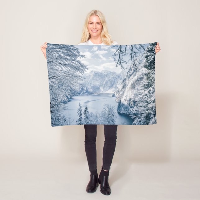 Manta Polar Hielo y nieve | Lago Königssee, Alemania (In situ)