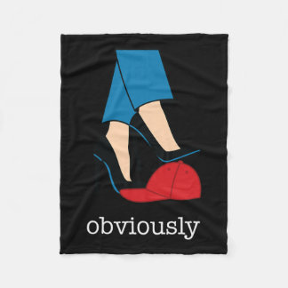 Manta Polar High Heel Obviamente Harris Wheimer 2024 Bandera E