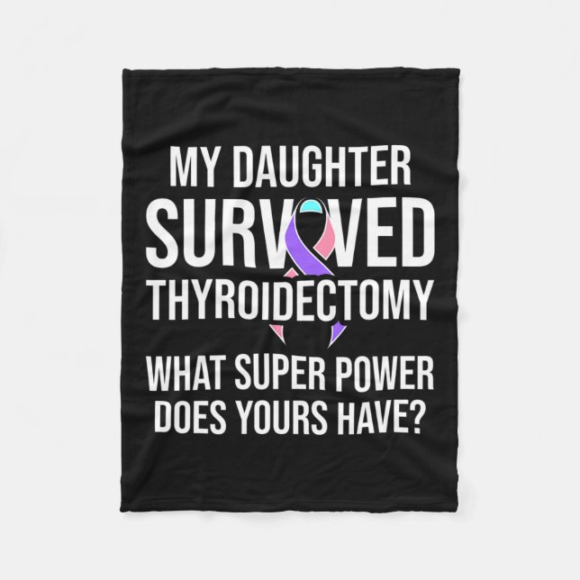 Manta Polar Hija Guerrero sobreviviente de la toma de concienc (Anverso)