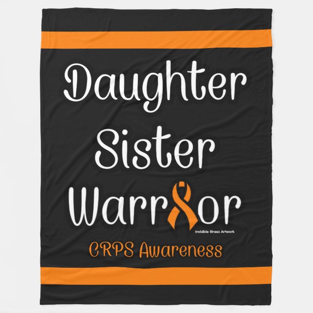 Manta Polar Hija Hermana Guerrera...CRPS (Anverso)