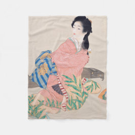 Manta Polar Hija Miyuki (bella dama japonesa) (asiática)