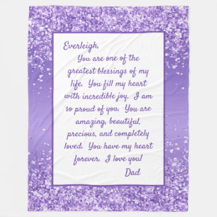 Manta Polar Hija orgullosa de ti