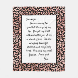 Manta Polar Hija orgullosa de ti