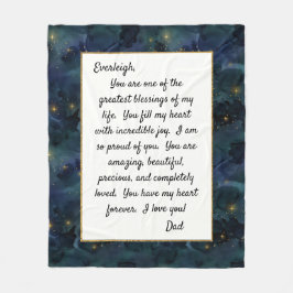 Manta Polar Hija orgullosa de ti