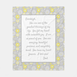 Manta Polar Hija orgullosa de ti