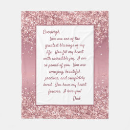 Manta Polar Hija orgullosa de ti