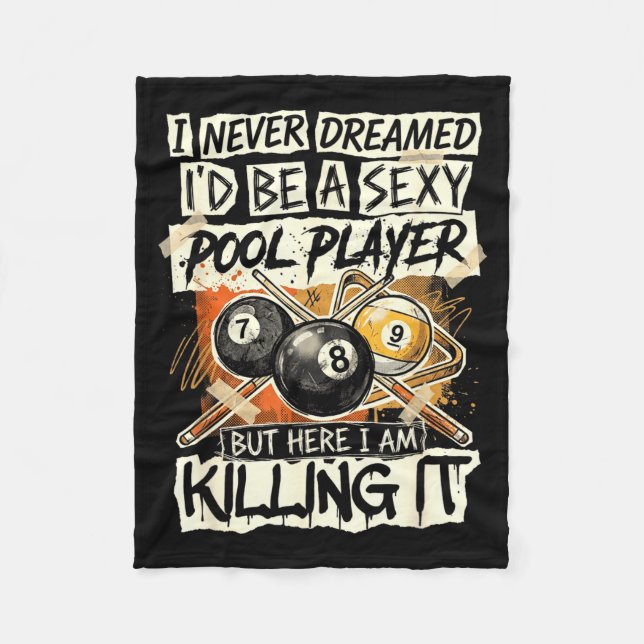 Manta Polar Hilarious It Player Billiards Killing Pool Quote S (Anverso)