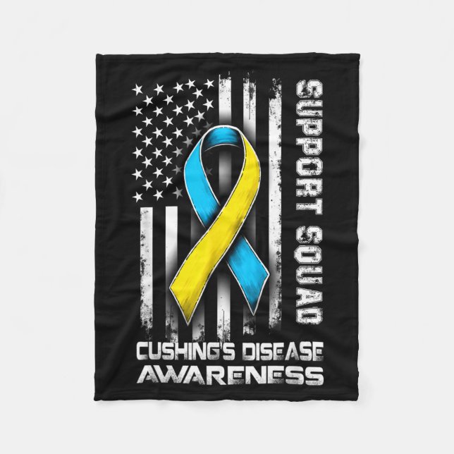 Manta Polar Hilarious Support Disease s Squad Awareness Cushin (Anverso)