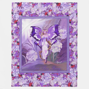 Manta Polar Himno morado