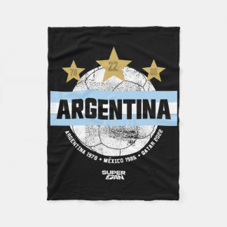Manta Polar Hincha de fútbol argentino Copa Mundial 2026 _4 